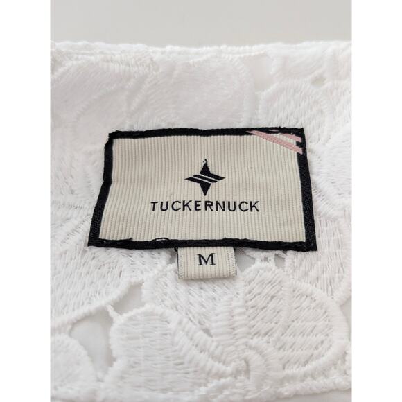 Tuckernuck Jamie White Lace Dress Size Medium M Casual Summer Spring Outfit - Picture 6 of 8